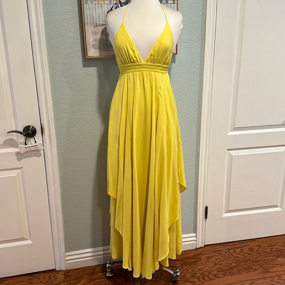 Forever 21 Size Small Yellow Boho Maxi • NEW! - Picture 6 of 15